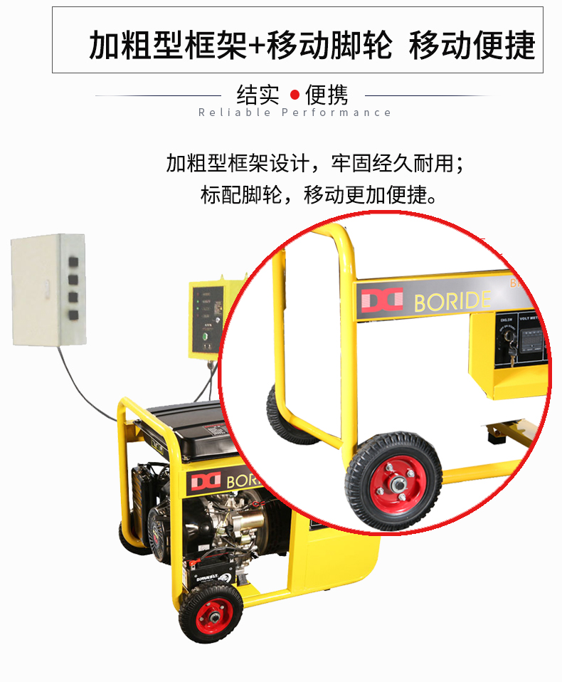 单相7.5kW无人值守ATS小型汽油发电机组特点 单相7.5kW无人值守ATS小型汽油发电机组特点