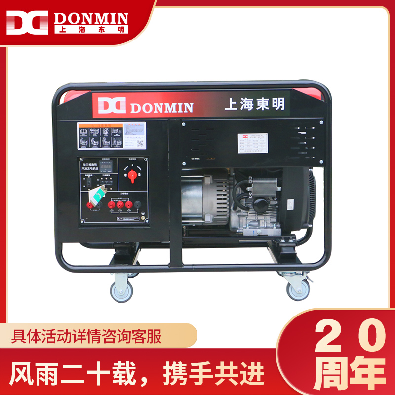 东明单三相20kw国产动力汽油发电机组DMDS22000CXD(国产) 东明单三相20kw国产动力汽油发电机组DMDS22000CXD(国产)