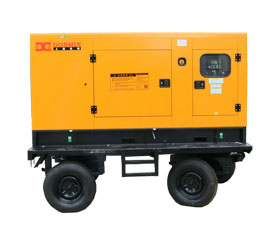 DONMIN东明 200KW移动低噪音拖车型玉柴柴油发电机组GF2-200Y(T)-1